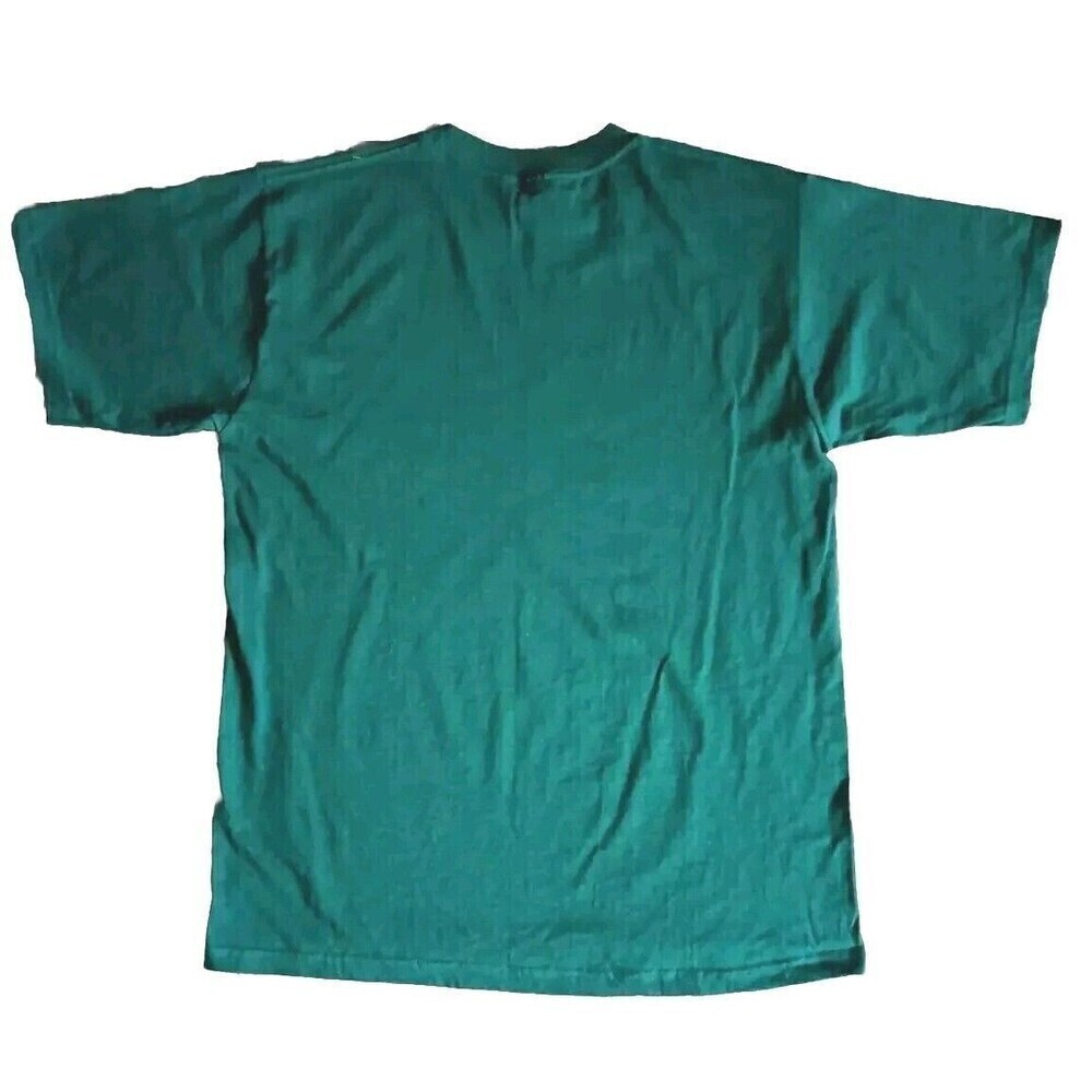 Mark Athletic T-Shirt Men's Size Large 90s Graphic Green Short Sleeve - Picture 5 of 8